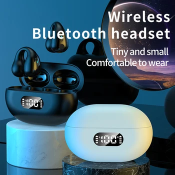 2023 Новые Bluetooth-наушники с костной проводимостью, настоящие беспроводные наушники с шумоподавлением, наушники-клипсы для Apple Huawe Samsong