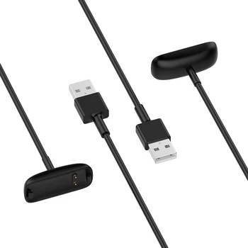 Для Fitbit Inspire 3 Зарядное Устройство USB Кабель Для Зарядки Замена Зажима Шнура 55 см/100 см Зарядное Устройство Док-станция Для Fitbit Inspire3 Запчасти