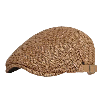 Кепка-берет, Новая осенне-зимняя шапка для мужчин и женщин, Регулируемая плоская кепка Ivy Newsboy, высококачественная однотонная вязаная бесплатная доставка