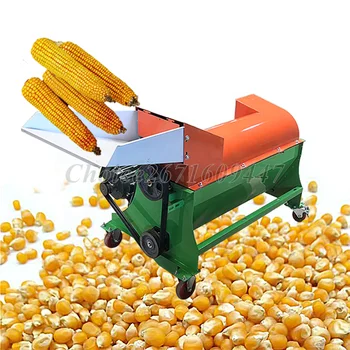 Электрическая Молотилка для кукурузы Большой Емкости, Шнековая Автоматическая Транспортирующая машина для очистки кукурузы